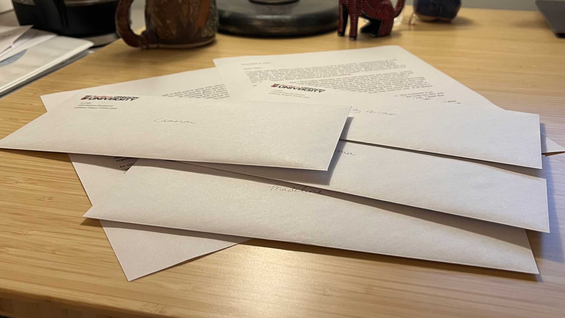 A coachs epistolary tradition